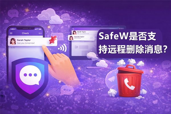 SafeW具备远程移除消息的功能吗？